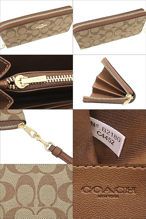 Amazon | [コーチ] COACH 財布(長財布) FC4452 C4452 カーキ